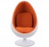 Eero Aarnio Egg Pod lounge chair orange