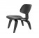 Miller lounge chair LCW black