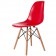 Eames DSW ABS rood