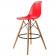 Miller DS-wood Stool PP red