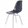 Eames DSX ABS donkergrijs