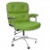 Eames bureaustoel ES104 leder groen
