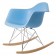 Eames schommelstoel RAR PP lichtblauw