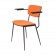College arm chair orange