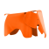 Eames Elephant kinderstoel oranje