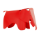 Eames Elephant kinderstoel rood