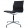 Miller conference chair EA105 on glides leather black