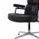 Miller conference chair ES108 leather brown detail