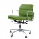 Miller officechair EA217 leather green
