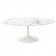 Eero Saarinen Tulip table Oval marble white 