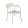 Strass P chair white