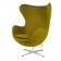 Jacobsen Egg chair cashmere olive green 15