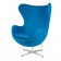 EGG chair blue 23