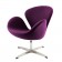 Jacobsen Swan chair purple 19