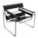 Marcel Breuer WASSILY chair leather black